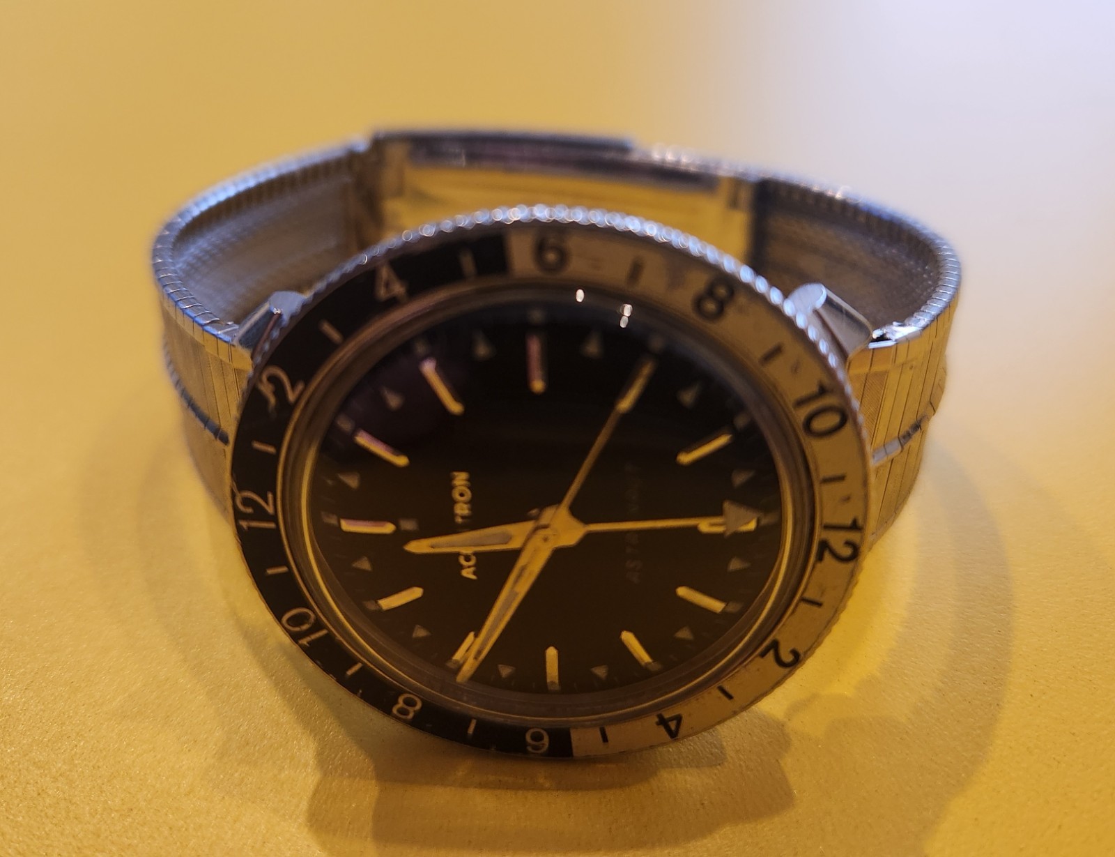 Accutron Astronaut M9 (1969) Day/Night bezel - Serviced 214 tuning fork movement