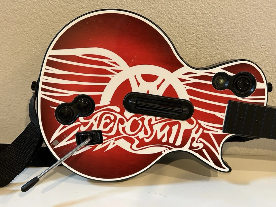 X-box 360, Aerosmith Gibson Guitar  (95339 805)  Red Octane, Les Paul, - Image 2 of 4