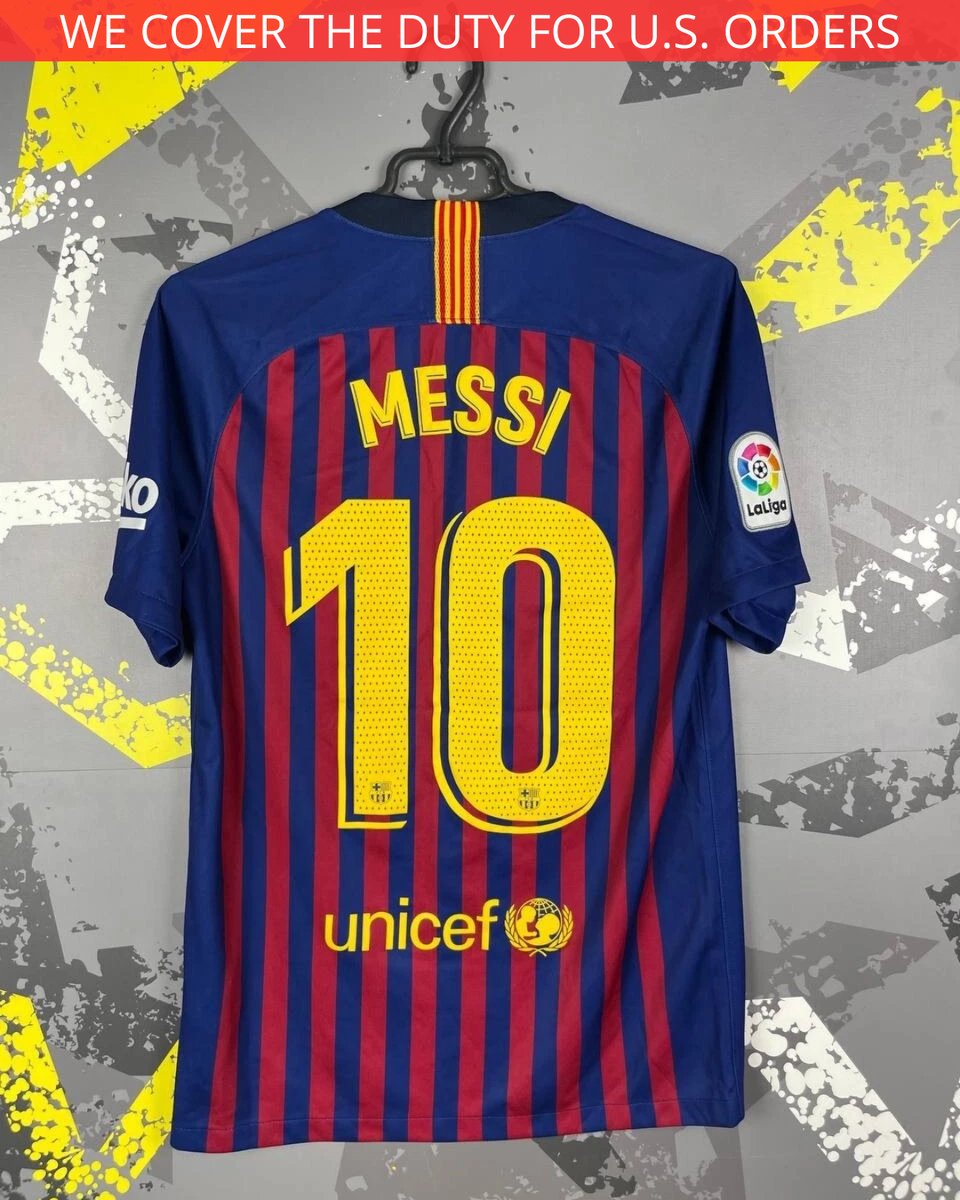Messi Barcelona Jersey Home football shirt 2018 - 2019 Nike Men