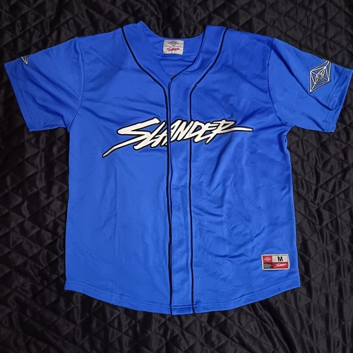 Slander Superhuman EDM Rave Baseball Jersey
