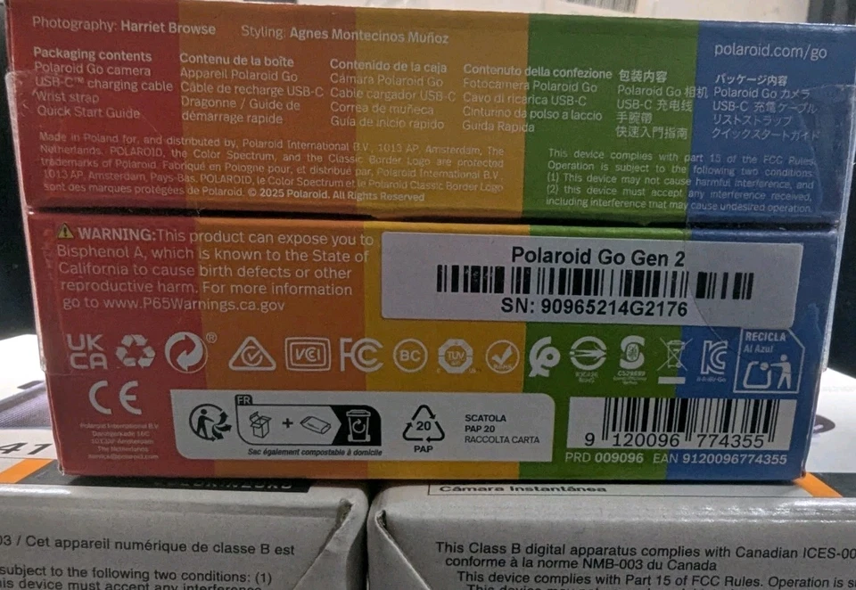 宝丽来 Go 即时胶片相机黑色(第 2 代) — 第 2/4 张图片