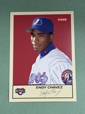 Endy Chavez 2005 Fleer Tradition Washington Nationals #179 DD893