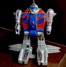 Four Star Transistors Kick Start Robot Transforming Action Figure Toy 1985 Used