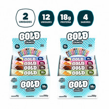 Bold Crunch Assorted Protein Bar Variety Box, 720 g / 25.40 oz pack of 2 