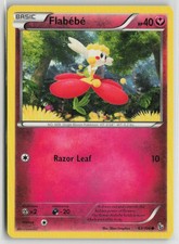 Flabebe 63/106 Common Flashfire Pokemon Lightly Played