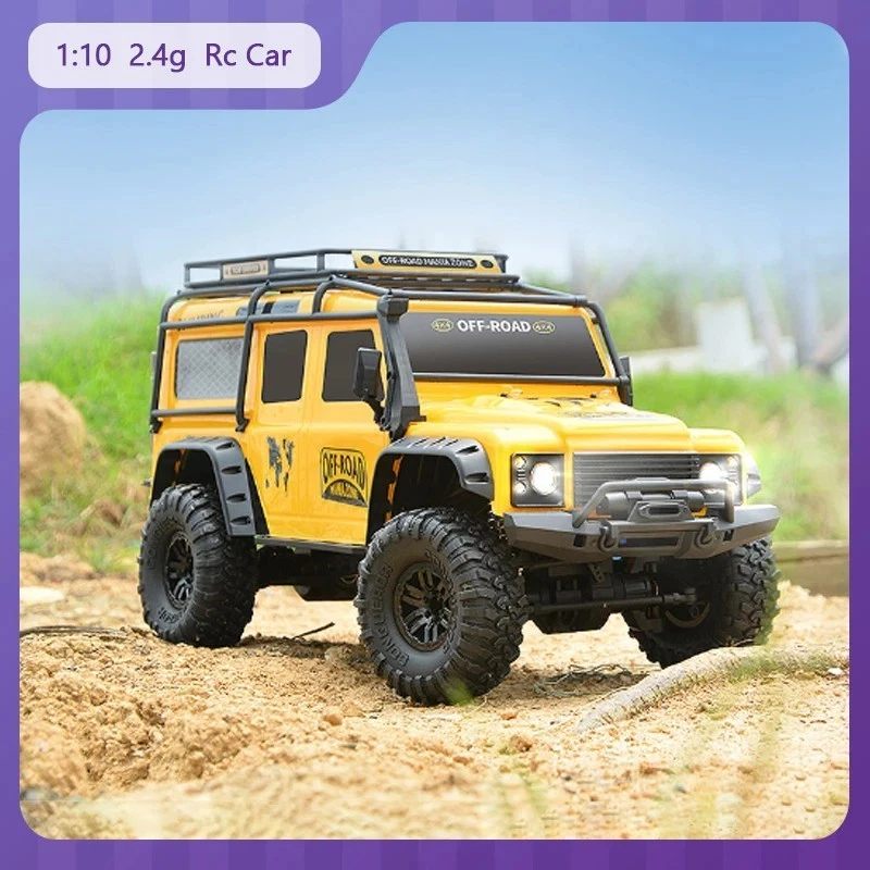 HB-ZP1005 1:10 HB Model RTR Version RC Car 2.4G 4WD RC Rock Crawler Defender - Image 3 of 4