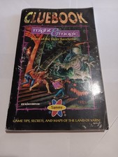 Might & Magic Secret of the Inner Sanctum Clue Book CleanMaps Margined Notes NES