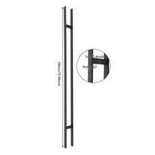 Stainless Steel Sliding Door Handle Entrance Door Handle Double Sided Handle