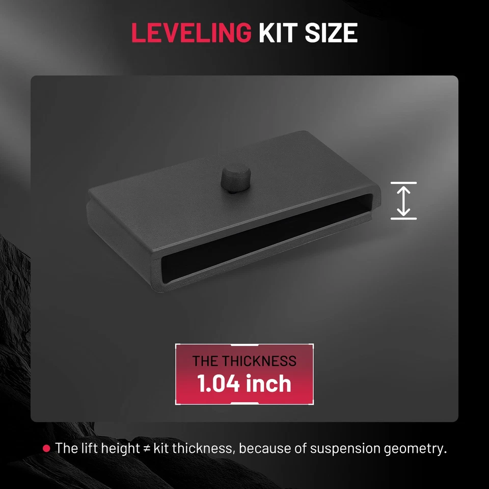 Fit for 2019 Chevrolet Silverado 1500 LD 1''Rear Leveling lift Foto 2 de 4