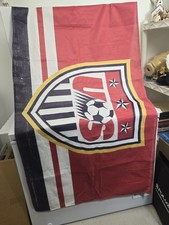 USA Soccer Banner Flag 60x36 Officially Licensed Made in USA Wall Decor
