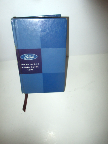 VINTAGE 1996 FORD FORMULA ONE MEDIA GUIDE HARDCOVER TAGEBUCH TRACK RECORD BUCH - Bild 1 von 16