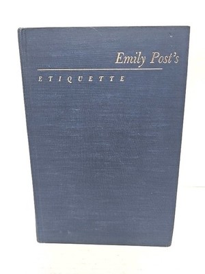 Emily Post s Etiquette 1965 HC Eleventh Revised Ed Funk & Wagnalls