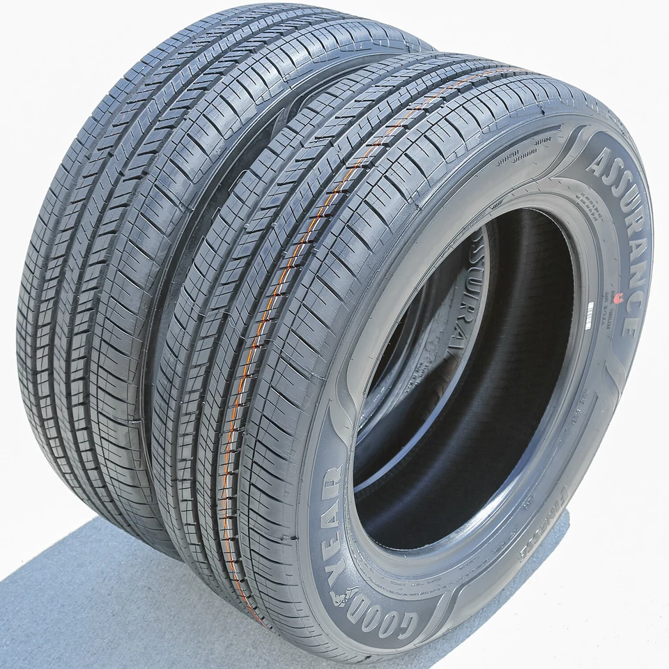 2 Tires Goodyear Assurance Finesse 215/55R17 94H AS A/S All Season Foto 2 de 4