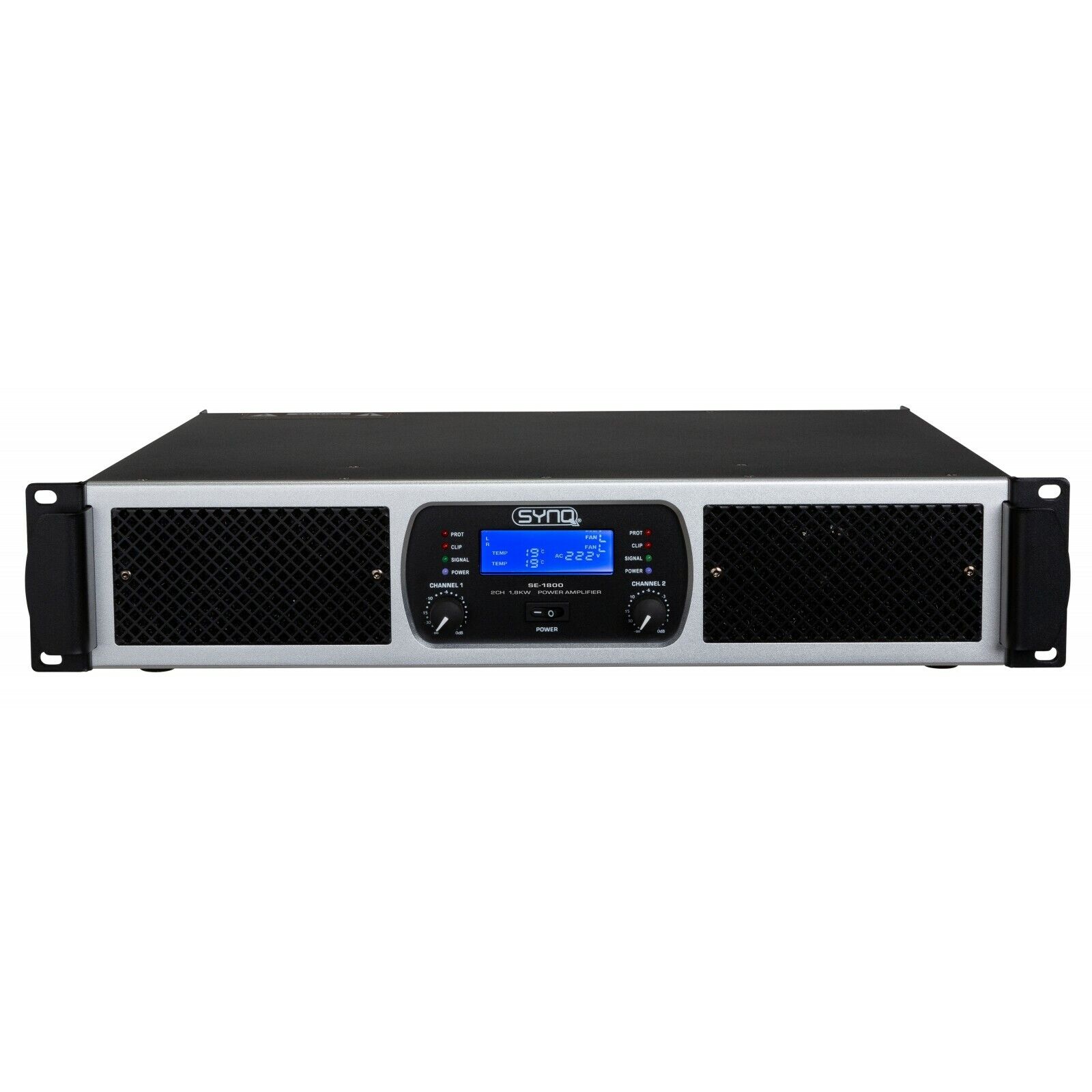 Synq Audio SE-1800 Digit 2K2 2x 900W 2Ohm Profi Endstufe PA Verstärker Amplifier