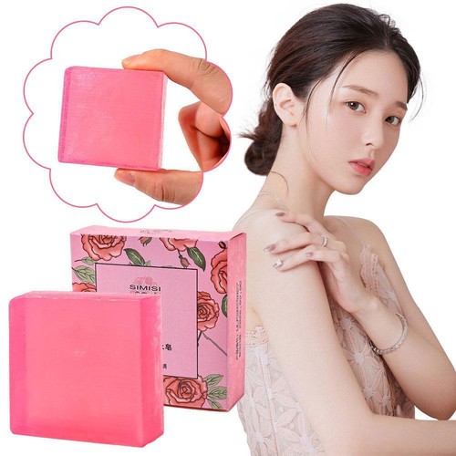 Body Soap Rich Fragrance Rose Essence Rose Essential Oil D3P7 Soap K9H0 - Bild 7 von 12