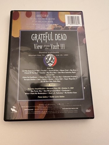 Grateful Dead DVD Lot View From The Fault Dead Ahead Dawg Truckin Up Used - Picture 13 of 16