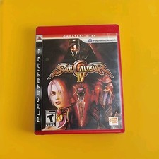 Soul Calibur IV PS3 Greatest Hits Complete w Manual Tested Works Fighting Game