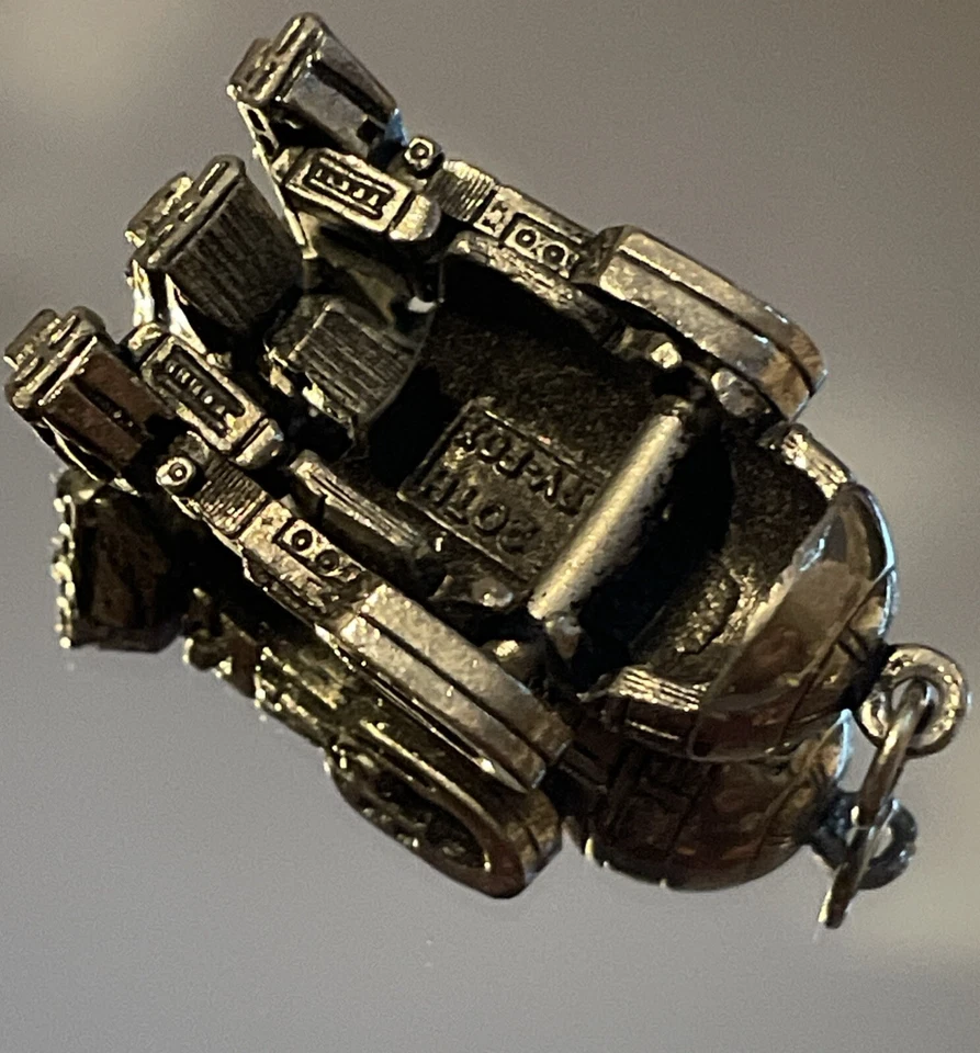 Dije colgante vintage Star Wars R2D2 1977 metal zorro siglo XX (sin cadena) - Imagen 4 de 4