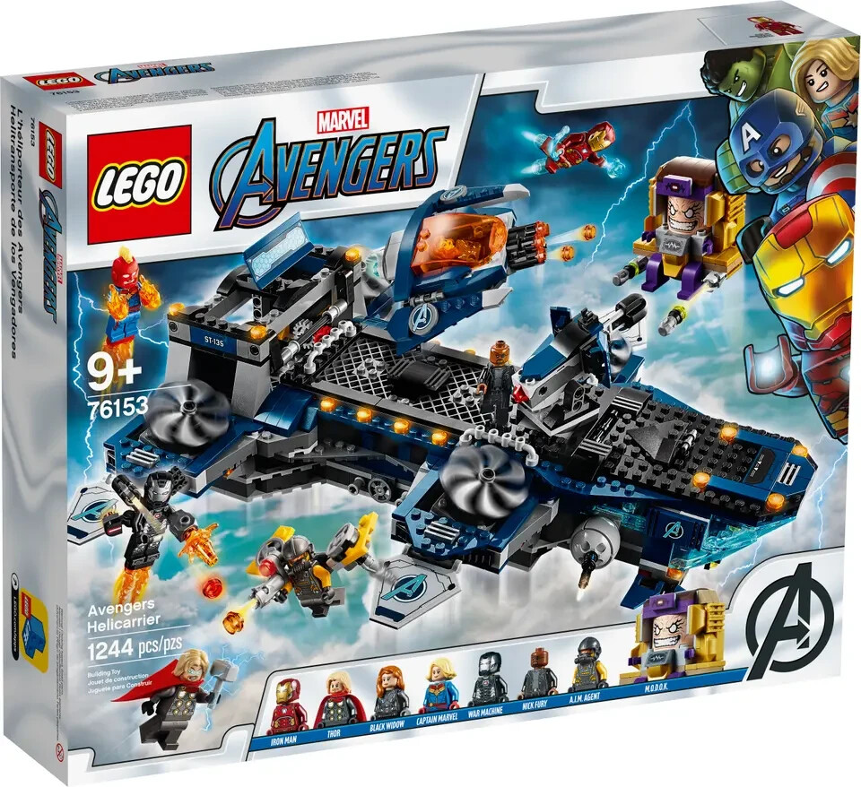 Lego Avengers Helicarrier 76153 Super Heroes Minifigure Building