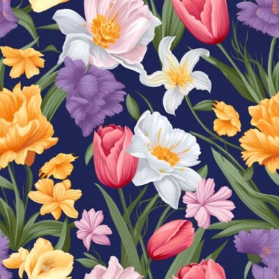 40x Frühling Blumen Schälen und Kleben Fliesen Vinyl Aufkleber Treppe Bad Küche
