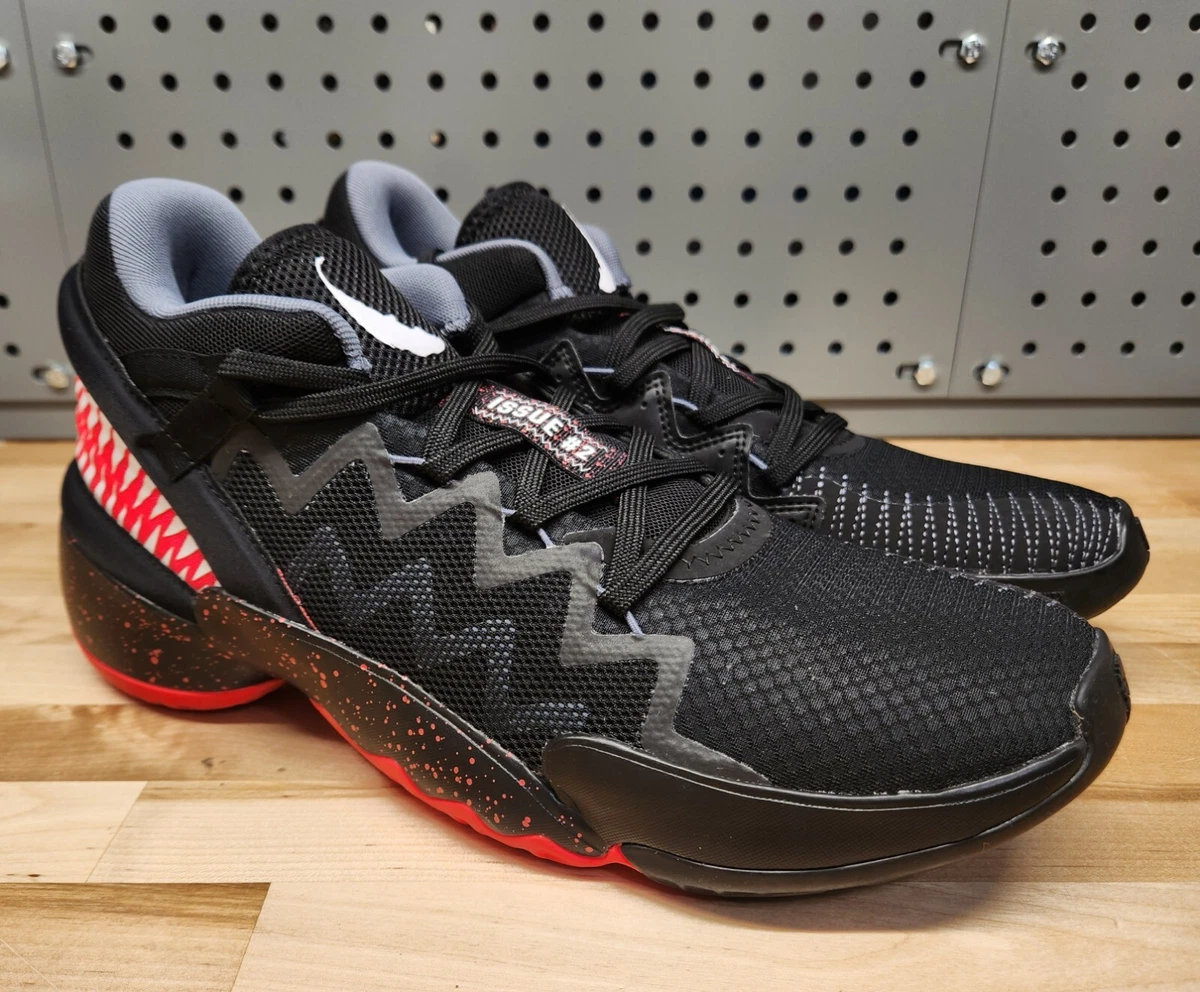 adidas D.O.N. Issue #2 x Marvel Venom - FW9038 for Sale