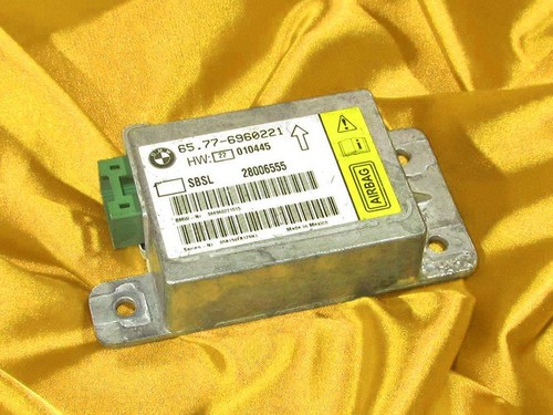 BMW 7er E65 E66 SBSL AIRBAG SENSOR MODUL LINKS B-SÄULE AIR BAG ECU 6960221
