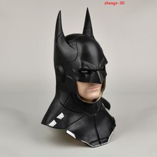 Maschera Batman Justice League cosplay Bruce Wayne cappuccio indossabile casco Halloween