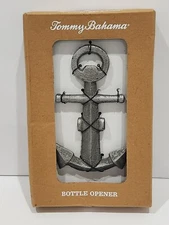 Tommy Bahama Coastal Anchor Bottle Opener Cast Iron Handheld NEW in Box