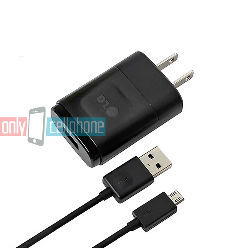 Cargador de viaje micro USB de pared original LG 1.2A para LG G3 Flex Foto 3 de 4