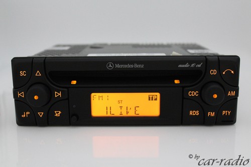 Original Mercedes Audio 10 CD MF2199 CD-R Alpine Becker Radio RDS Autoradio GS07 - Bild 4 von 11