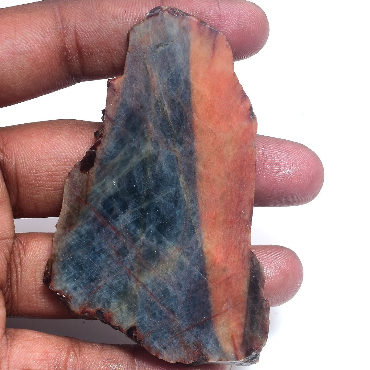 311 Cts Natural Sapphire Untreated Huge Size Slice Raw Rough 84mm