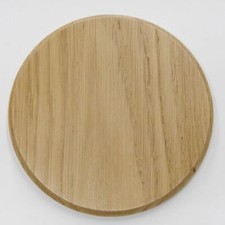 Round Boar Shield Light Oak AF 17 cm Boar Board Weapon Board Trophy Shield