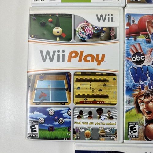 Nintendo Wii Games Bundle Lot of 11 Tested- Rayman, Wii Play, BOOM BLOX, & More - Picture 6 of 24