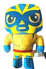 NWT Funko Plushies Marvel Wolverine Lucha Libre Stuffed Toys Big 18
