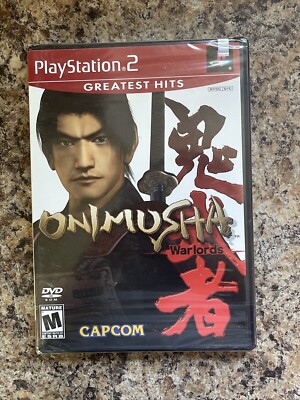 Onimusha: Warlords (PS2 Sony PlayStation 2) Brand New & Factory Sealed * Mint