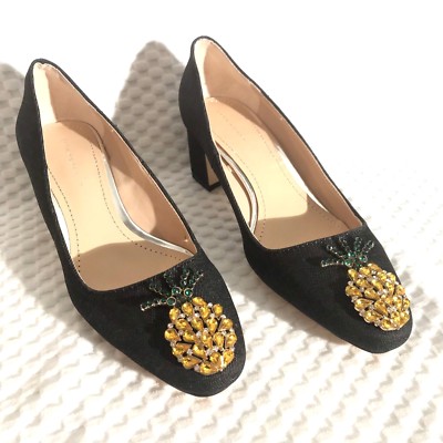 zara pineapple shoes