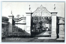 c1950's The Gate of Shoi Park Wuchang Wuhan China Unposted Vintage Postcard