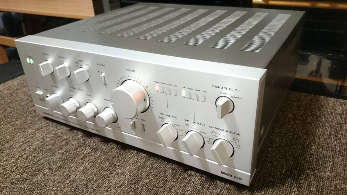 ONKYO Integra A-810 Stereo Integrated Amplifier Maintenance