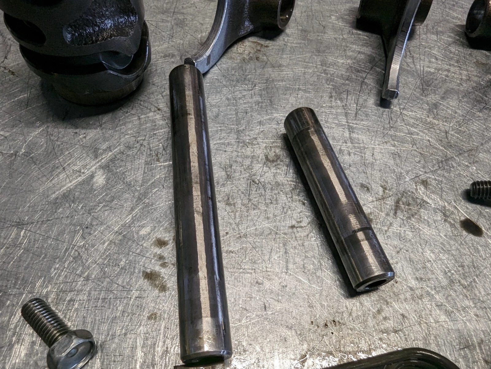 2003 Honda CRF450R (B) Transmission Shift Forks and Drum