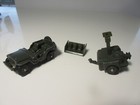 DINKY TOYS JEEP AND ACCESSORIES TO PREPARE - ORIGINAL - ANTIQUE TOY
