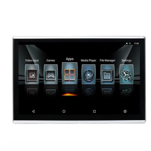 2X 11.6"Android 9.0 Car Headrest Monitor Screen WIFI Bluetooth USB HDMI FM 1080P - Picture 5 of 10