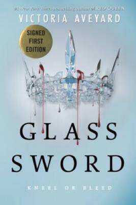 Glass Sword Signed Edition Red - VERY GOOD