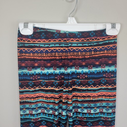 Southwest Print Polyester Spandex Ankle Leggings One Size Fits All - Picture 2 of 6