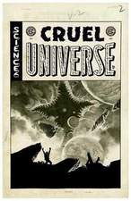 EC Cruel Universe #1 (Of 5) Cover G Inc 1:20 Jh Williams III Black & White Artis