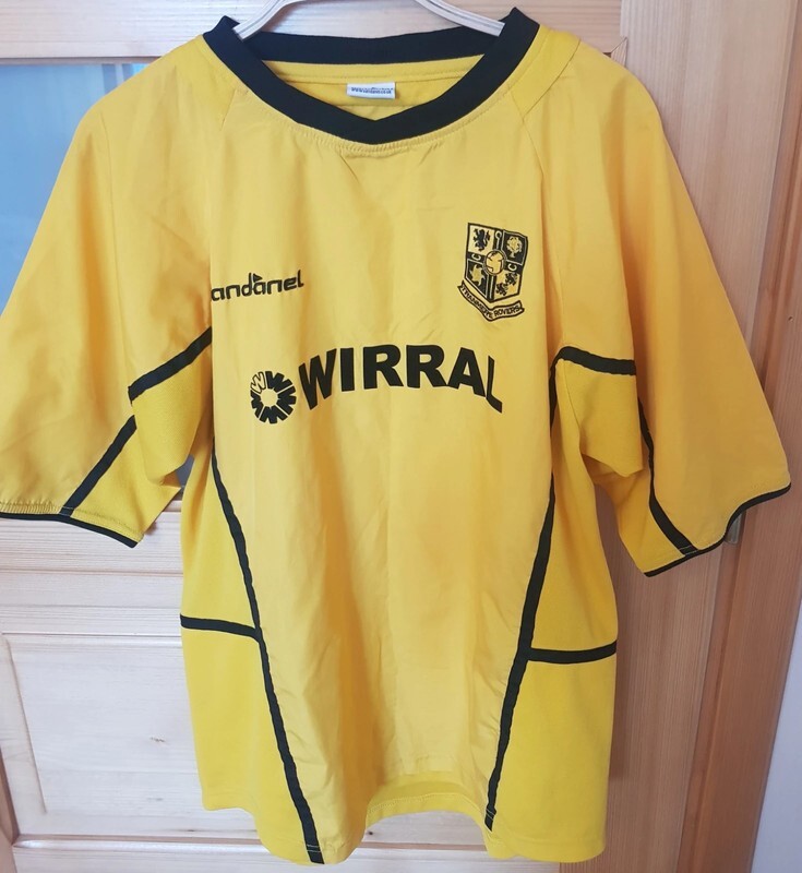 2004 2006 Tranmere Rovers, Away Football Shirt by Vandanel, Size