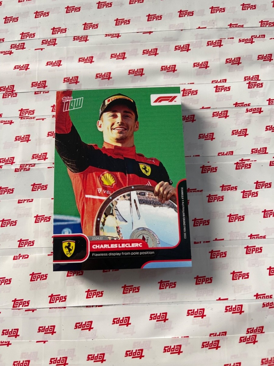 TOPPS CHARLES LECLERC シャルル・ルクレール 世界75枚限定 スクーデリア フェラーリ F1-75 No.16 オーストリア GP 優勝者