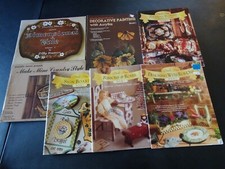 TOLE PAINTING CRAFT Instruction Books Lot 6 Vtg PRISCILLA HAUSER Decorative T45