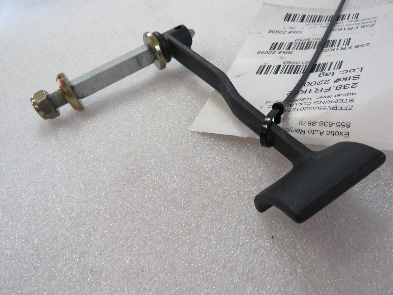 Ferrari 575, 550, 456, Steering Column Adjust Lever, Used, P/N 168055,175715