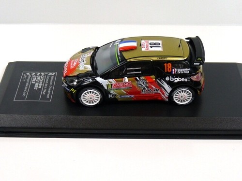 Horloge Miniature Citroën DS3 WRC – Chardonnet Rallye Monte Carlo 2015