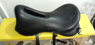 WILDRACE New Endurance Leather Saddle Size 18 inches